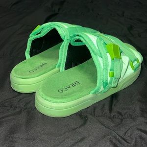 Slime Green Draco Slides (Glow in the Dark)